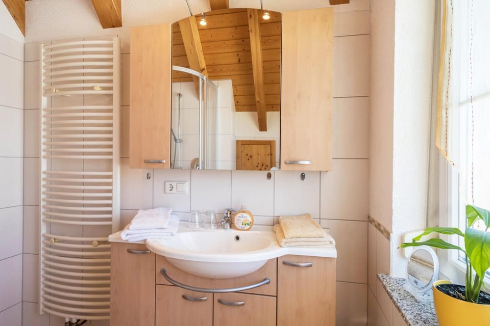 Bathroom, Living room