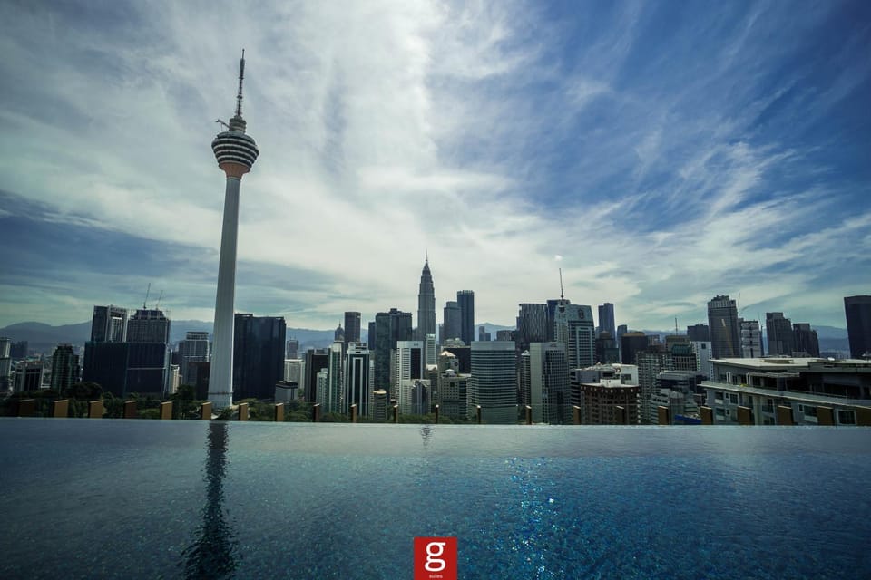 Nearby landmark, Day, City view, Pool view, Swimming pool
