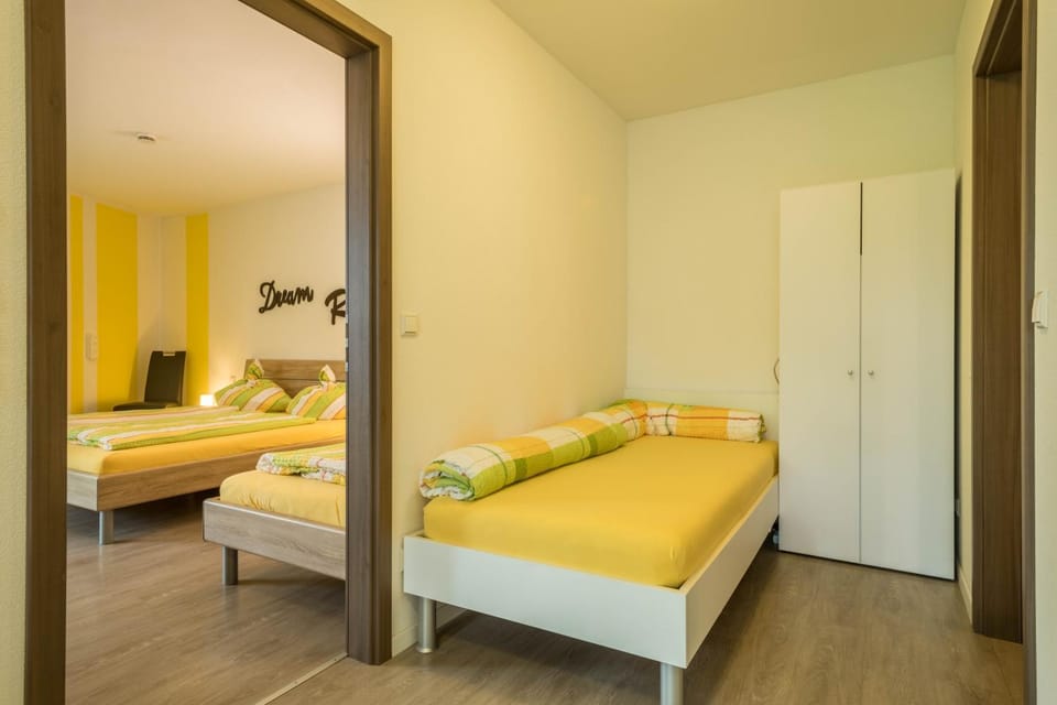 Property building, Living room, Bedroom