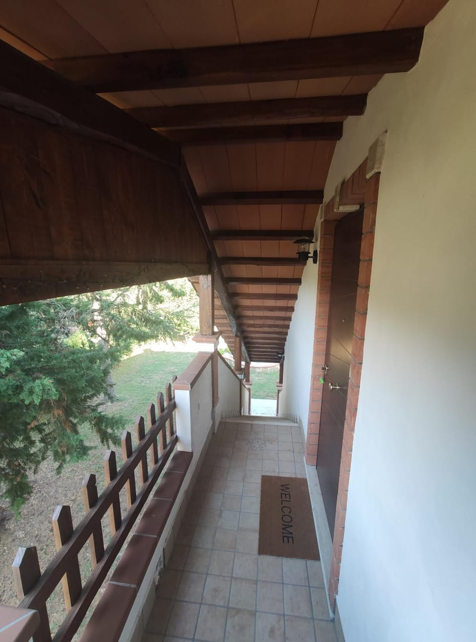 Facade/entrance, Balcony/Terrace, Garden view