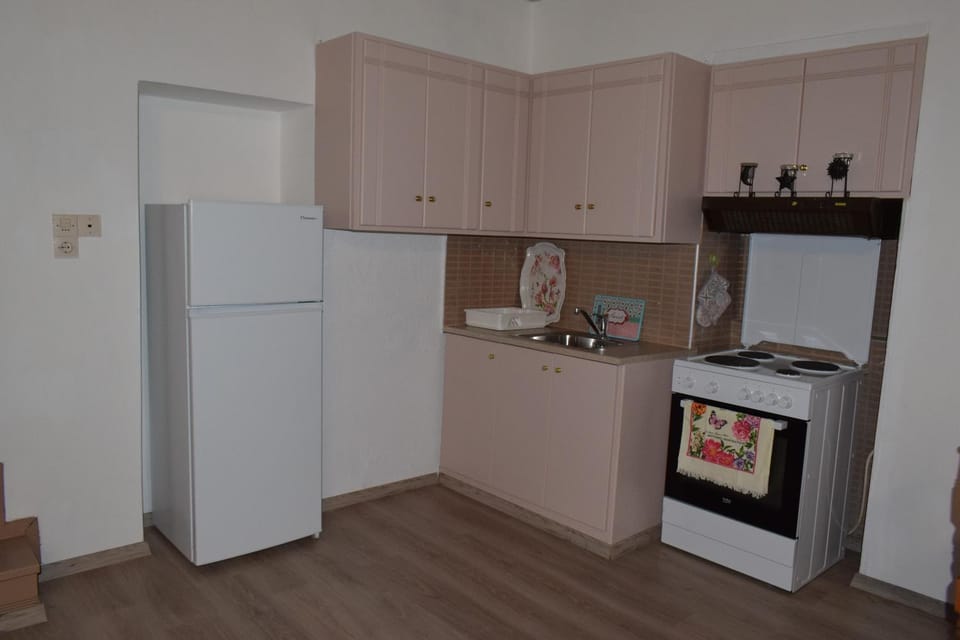 Coffee/tea facilities, Kitchen or kitchenette, Living room, Seating area, Dining area