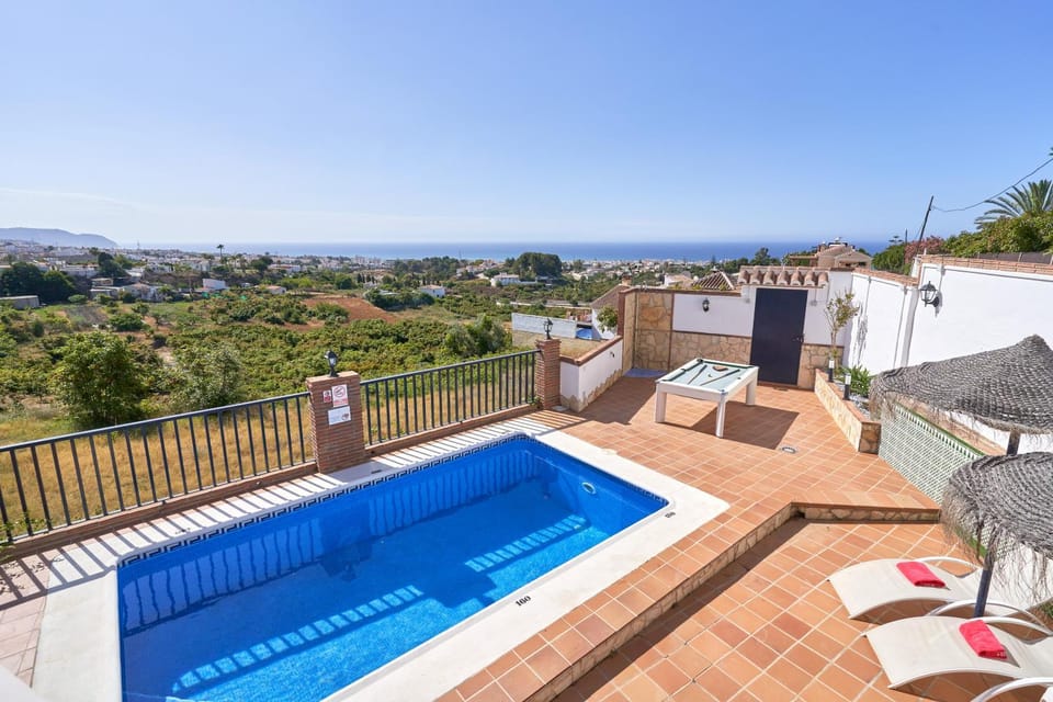 Property building, Living room, Swimming pool