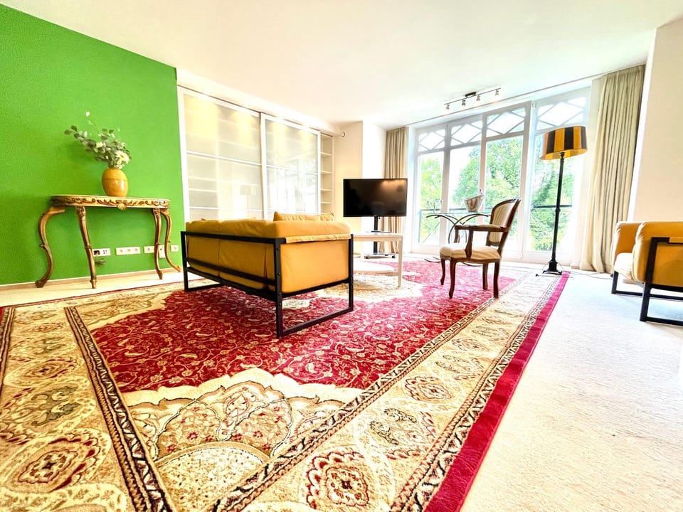 Doppelzimmer Gartenblick Villa Julian Apartment in Aurich