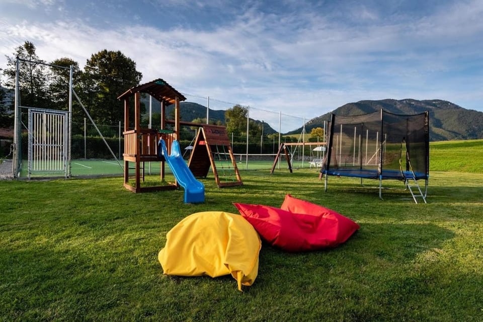 Children play ground, Garden, young children, older children