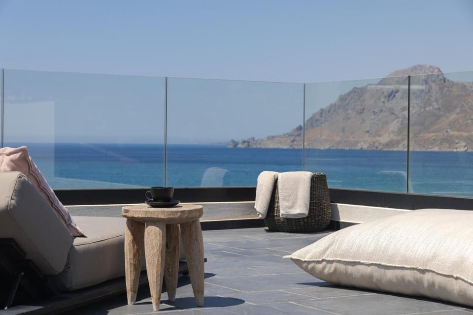 Balcony/Terrace, Seating area, Sea view