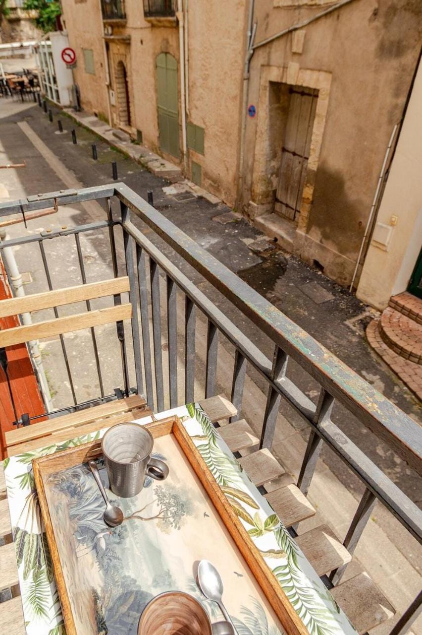 "Le Transversal 1" -Balcon-Garage privé optionnel -Centre historique-Plages à 21km ! Apartment in Pézenas