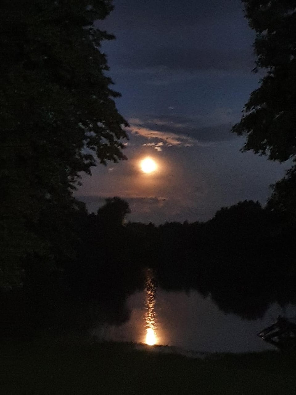 Night, Lake view