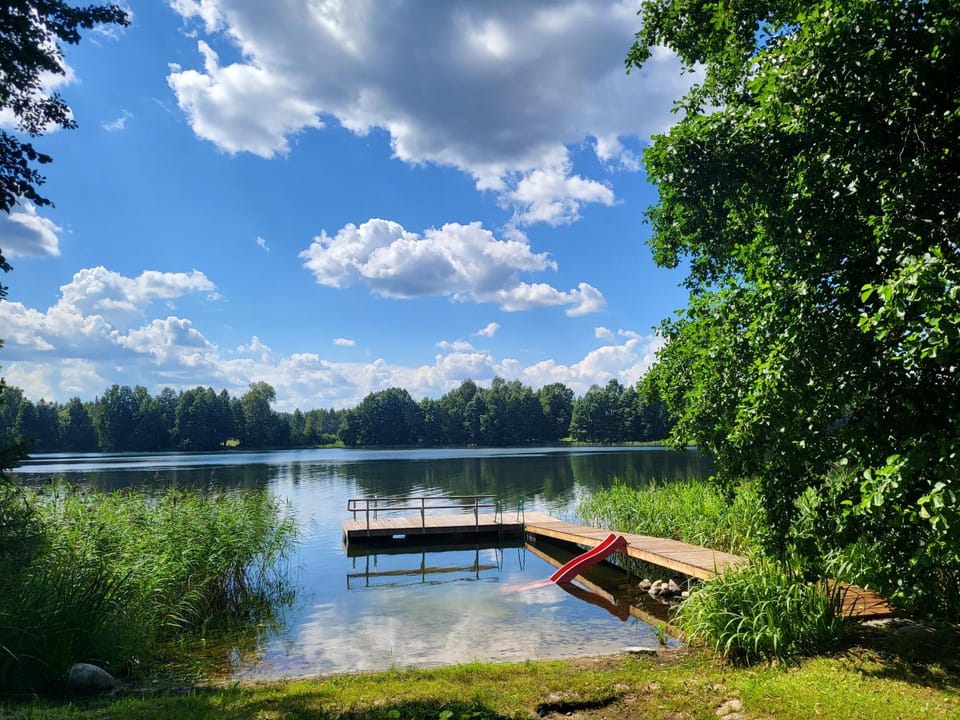 Beach, Lake view