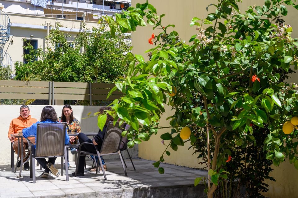 Summer, Garden, Dining area, Entertainment, group of guests