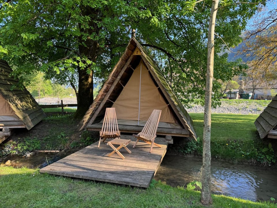 Kamp na Otoku - Ljubno ob Savinji Campground/ 
RV Resort in Slovenia