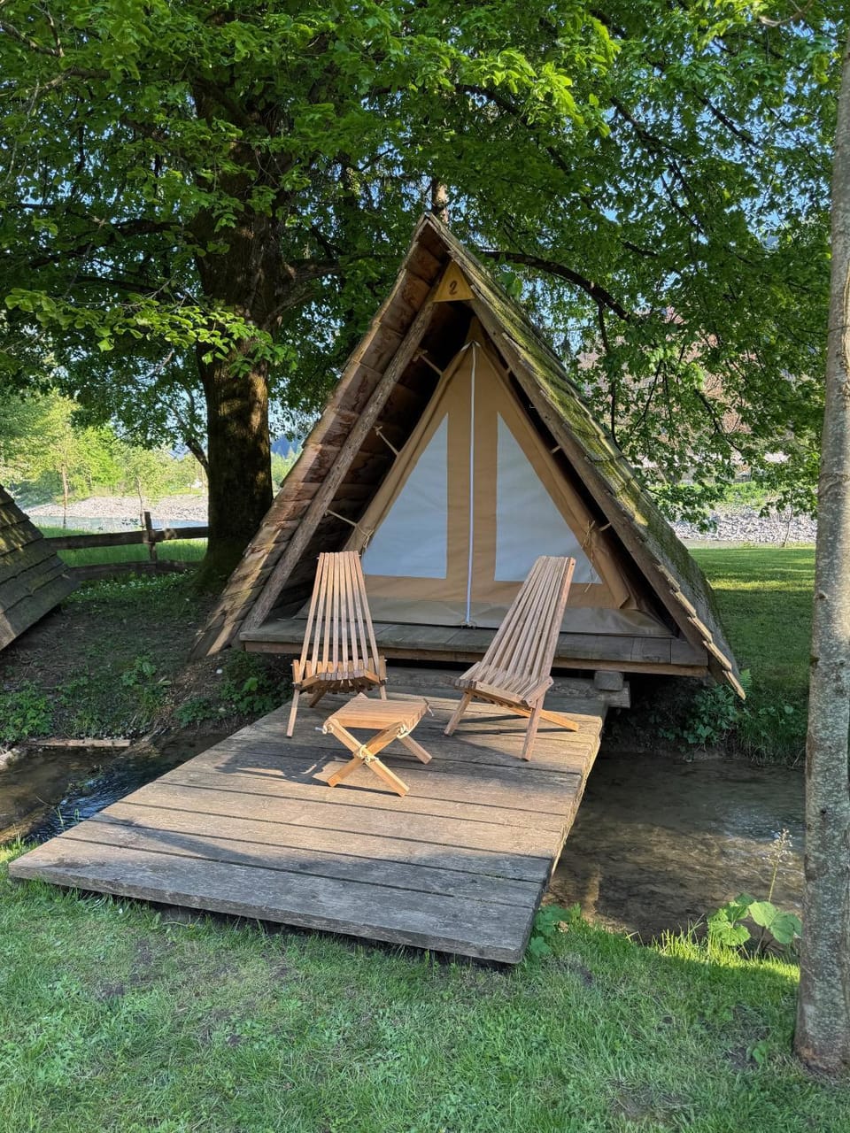 Kamp na Otoku - Ljubno ob Savinji Campground/ 
RV Resort in Slovenia