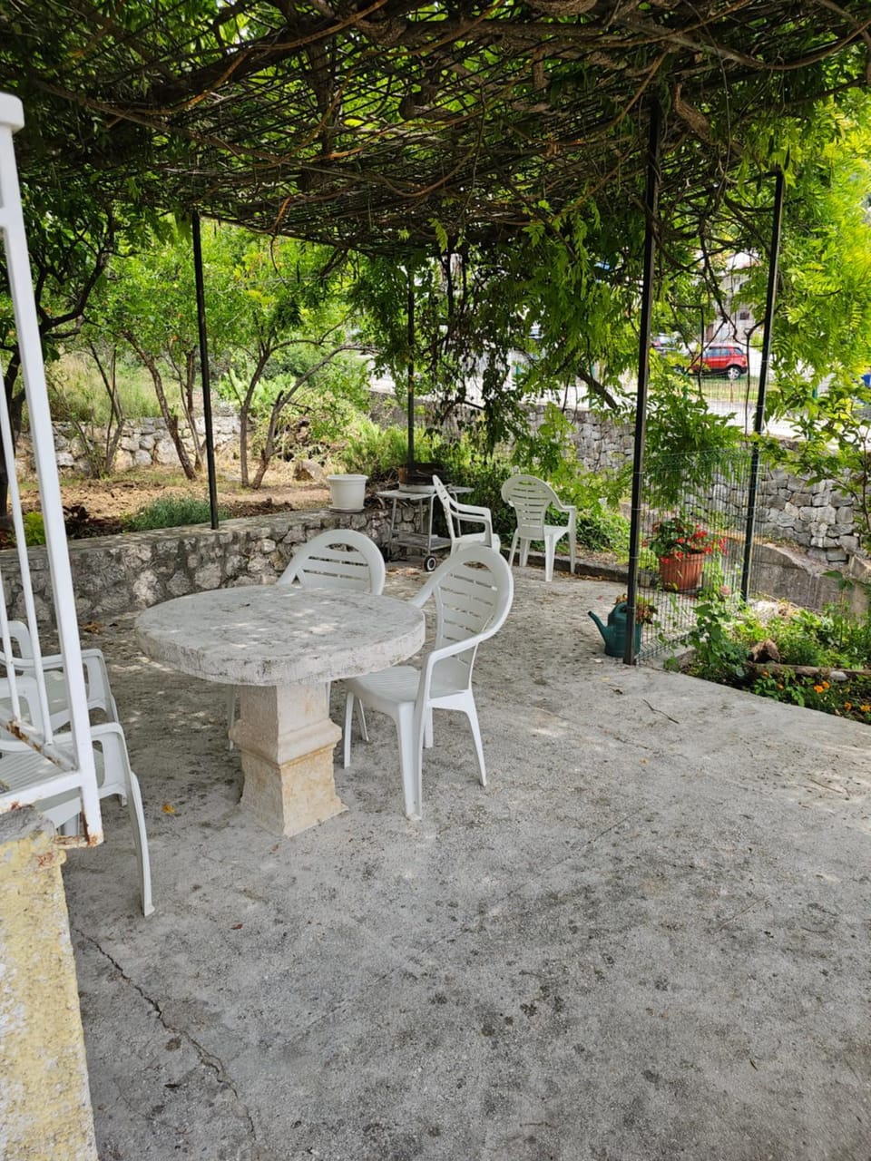 Patio, Garden view