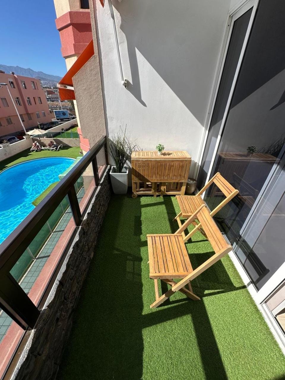 Balcony/Terrace, Pool view