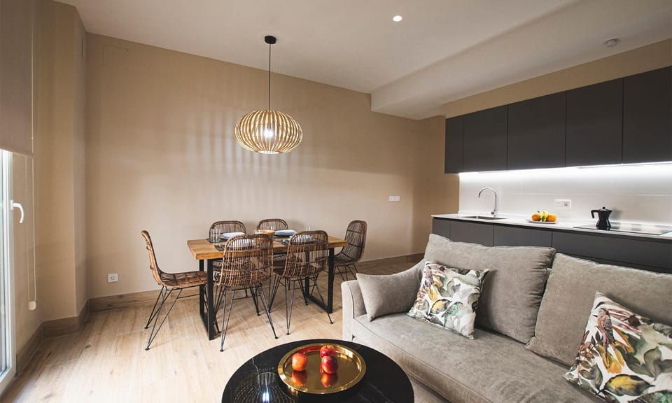 Living room, Dining area