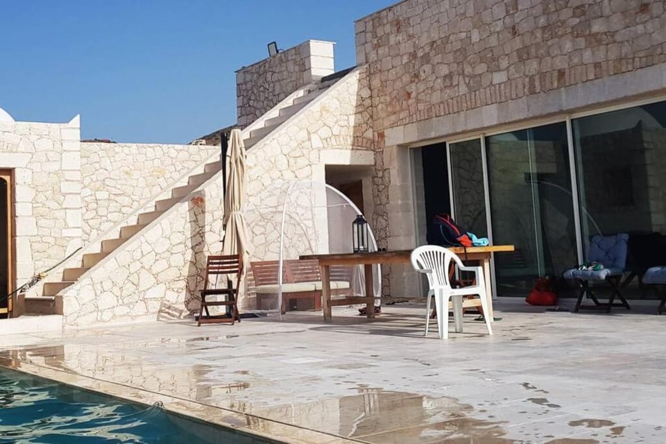 Property building, Patio, Pool view