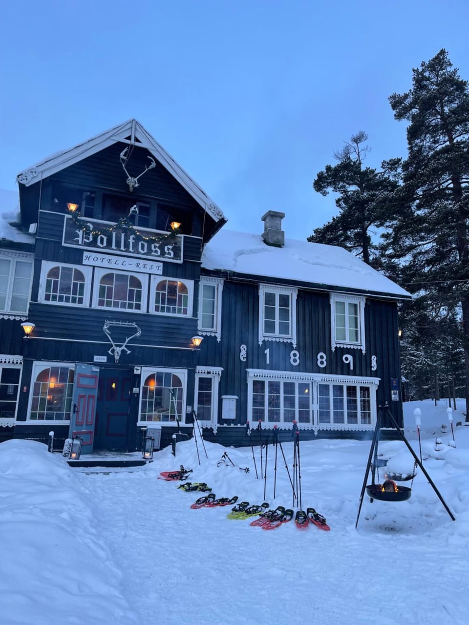 Property building, Winter
