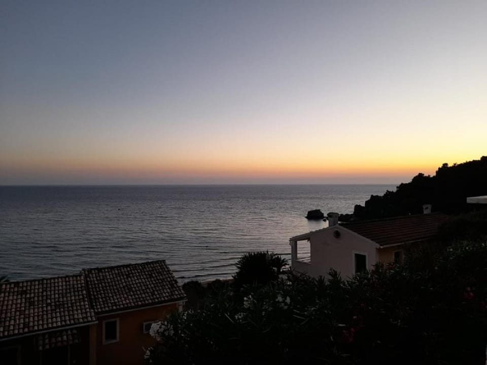 Natural landscape, Bird's eye view, Beach, Sea view, Sunset