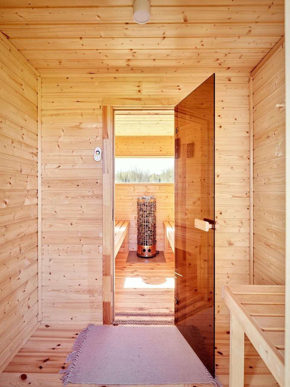 Spring, Sauna