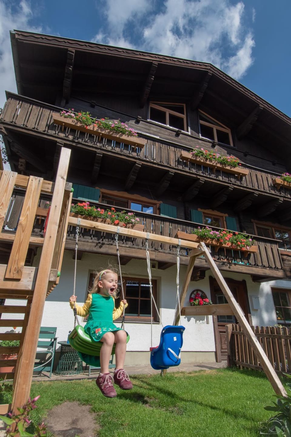 Property building, Garden, children