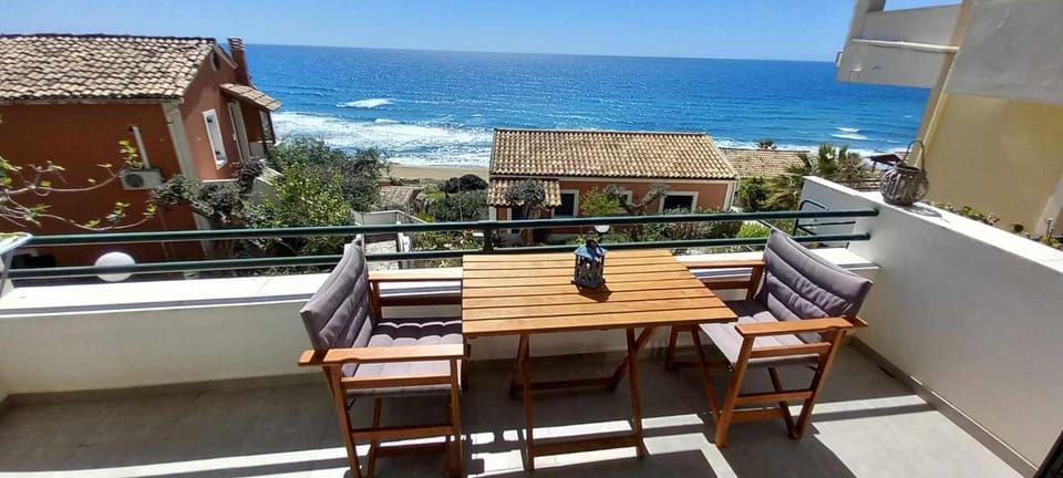 Balcony/Terrace, Seating area, Garden view, Sea view, Sea view, Street view