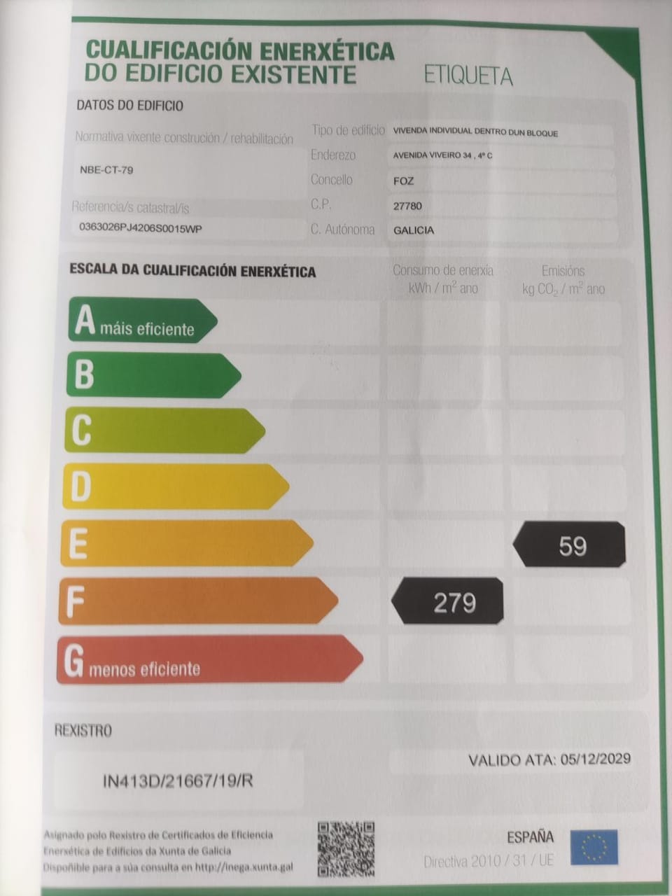 Playa de Llas Apartment in Foz