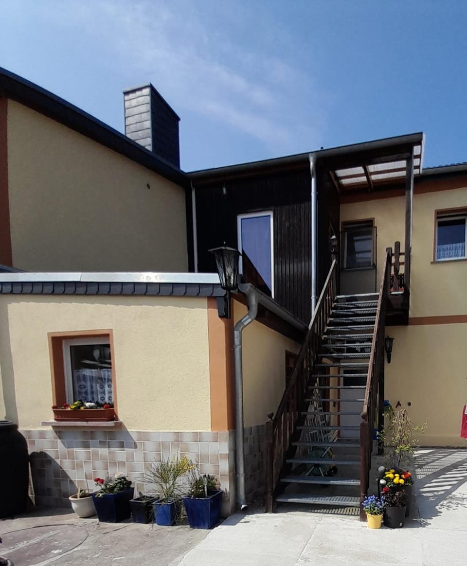 Property building, Patio