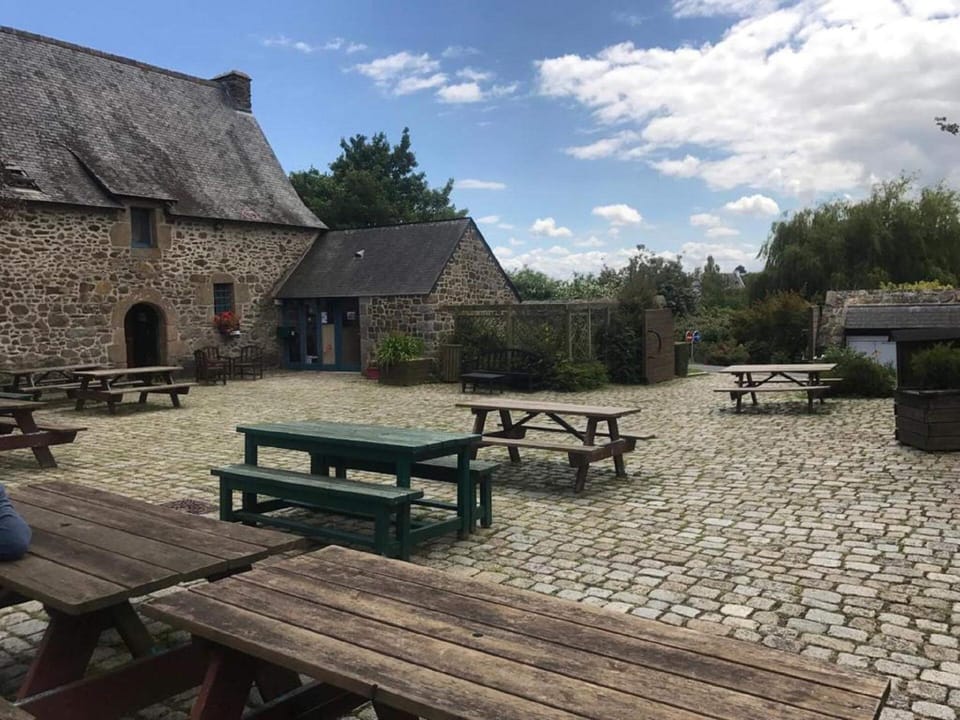 Property building, Patio