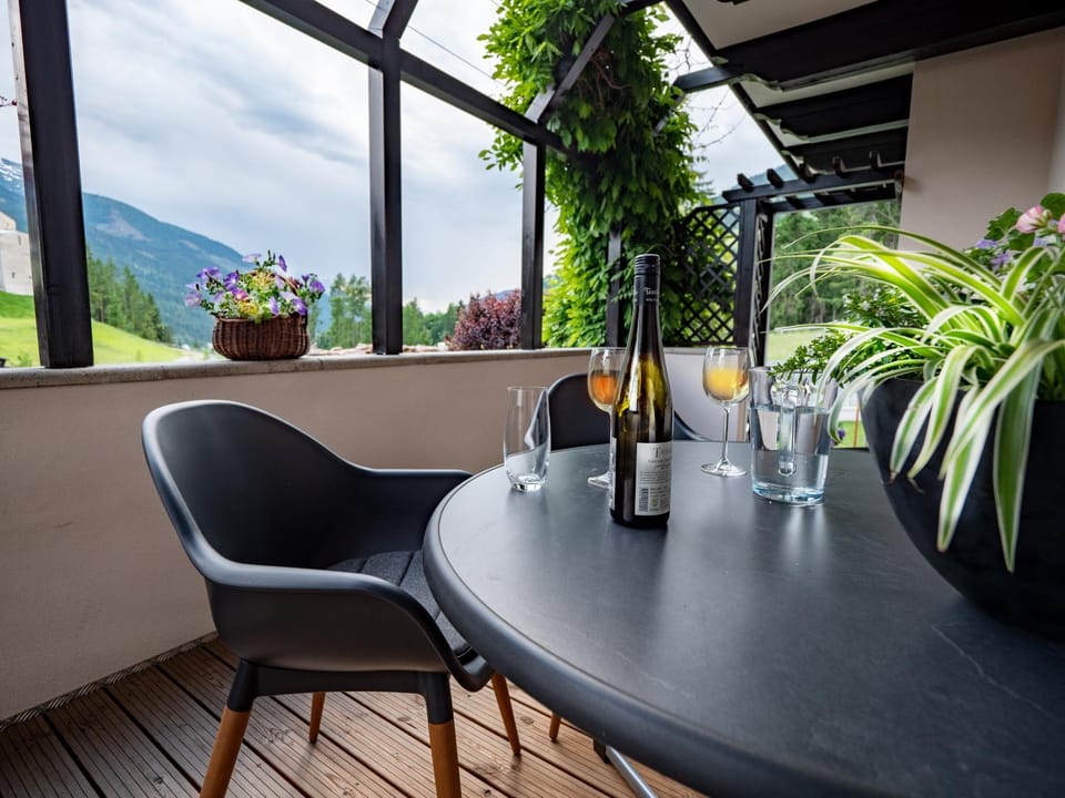 Property building, Natural landscape, Mountain view