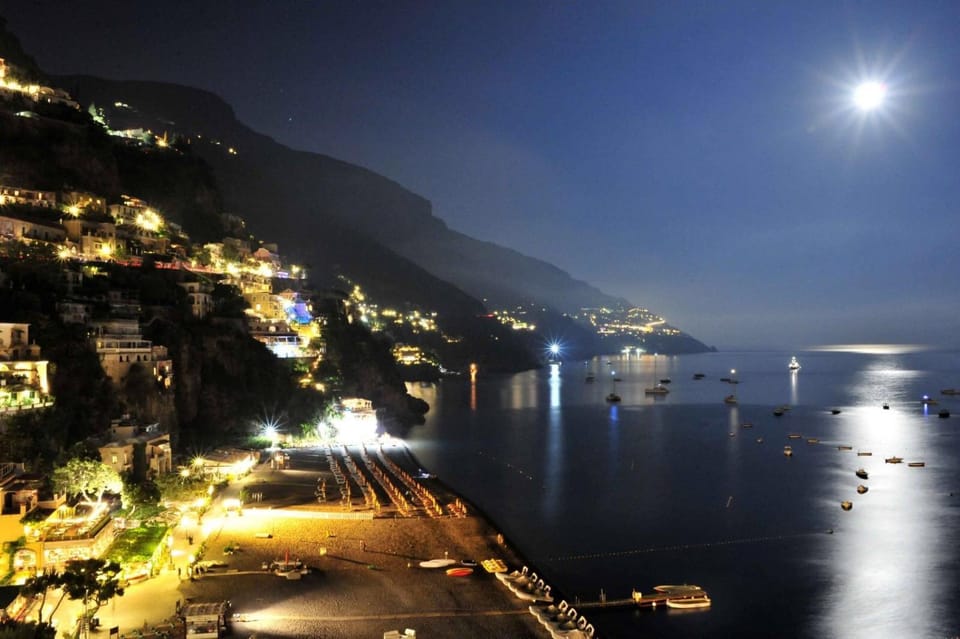 Night, Sea view