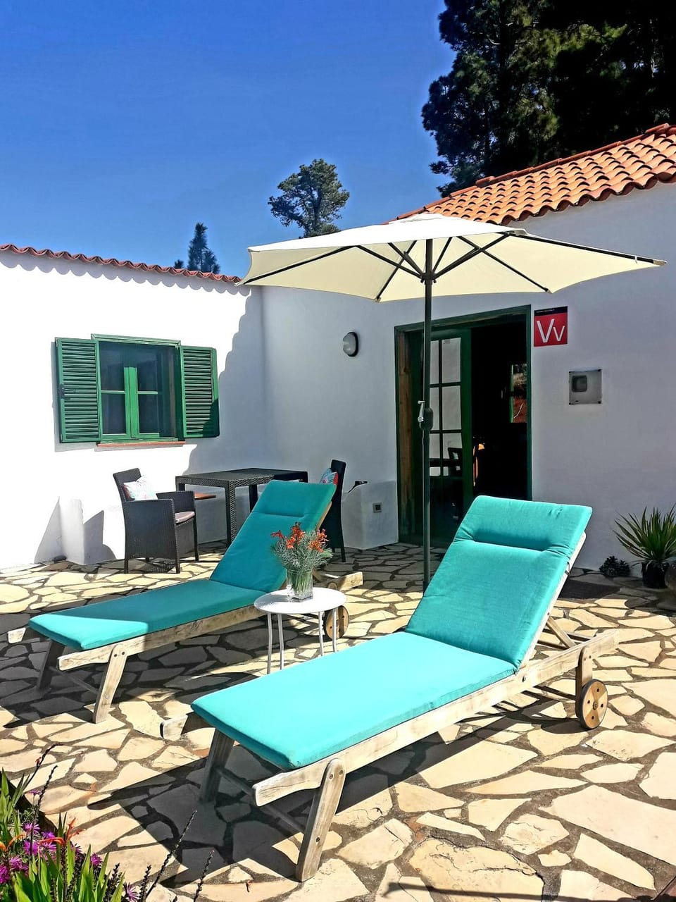 Casa Flor azul House in La Palma