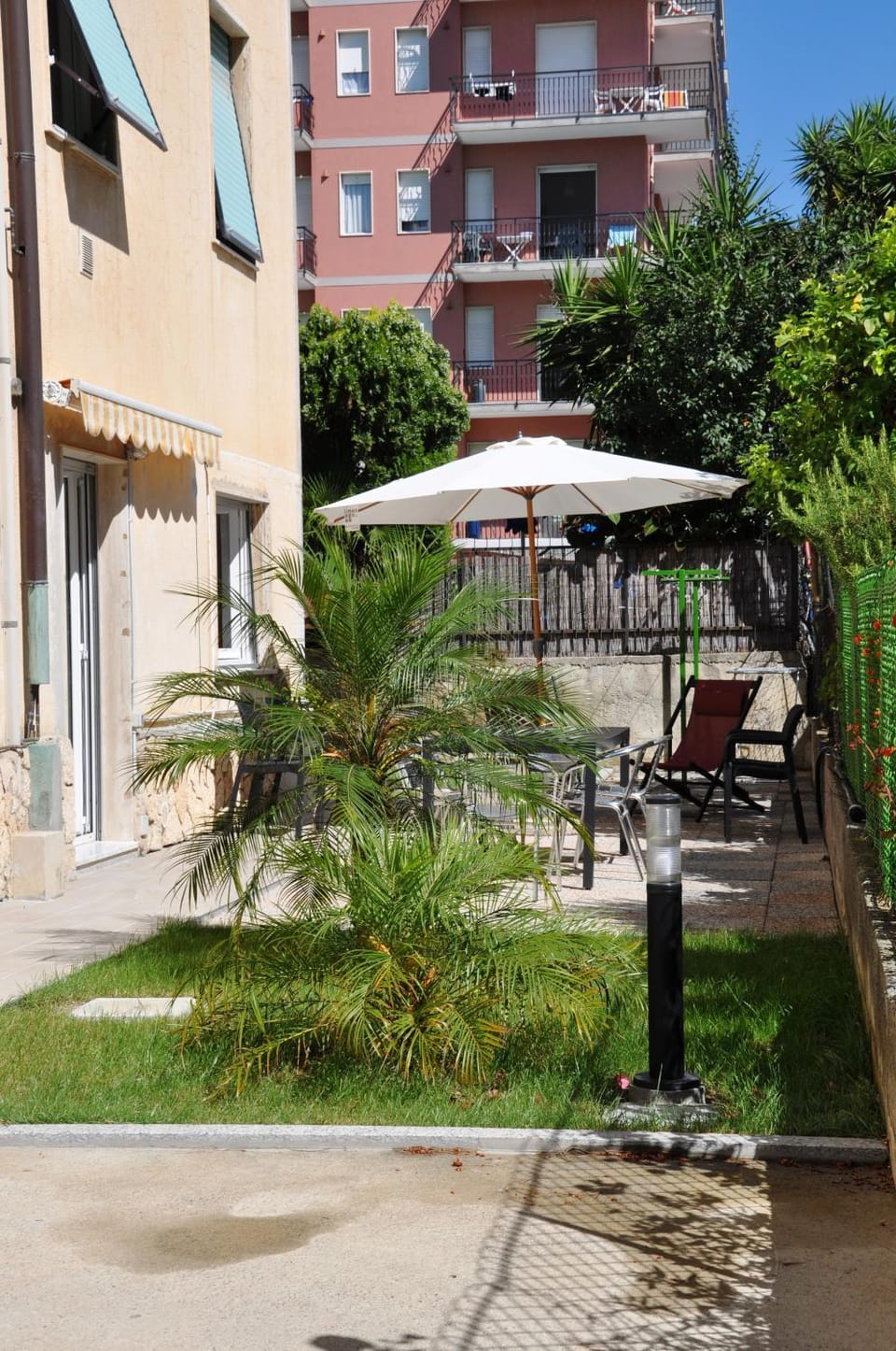 Property building, Garden