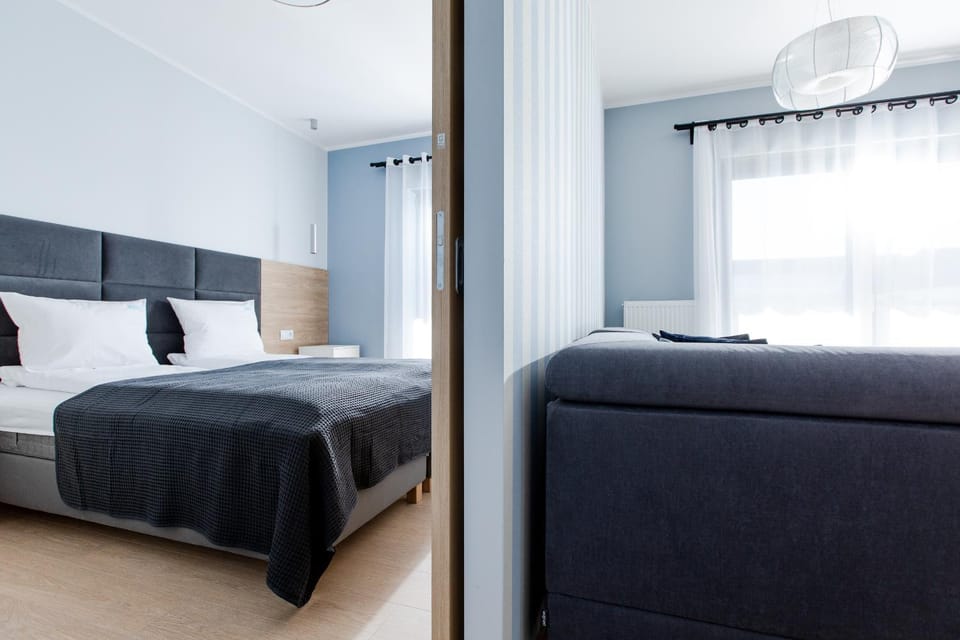 Apartament BŁĘKITNY Gardenia Dziwnów z widokiem na morze EPapartamenty Apartment in West Pomeranian Voivodeship, Poland