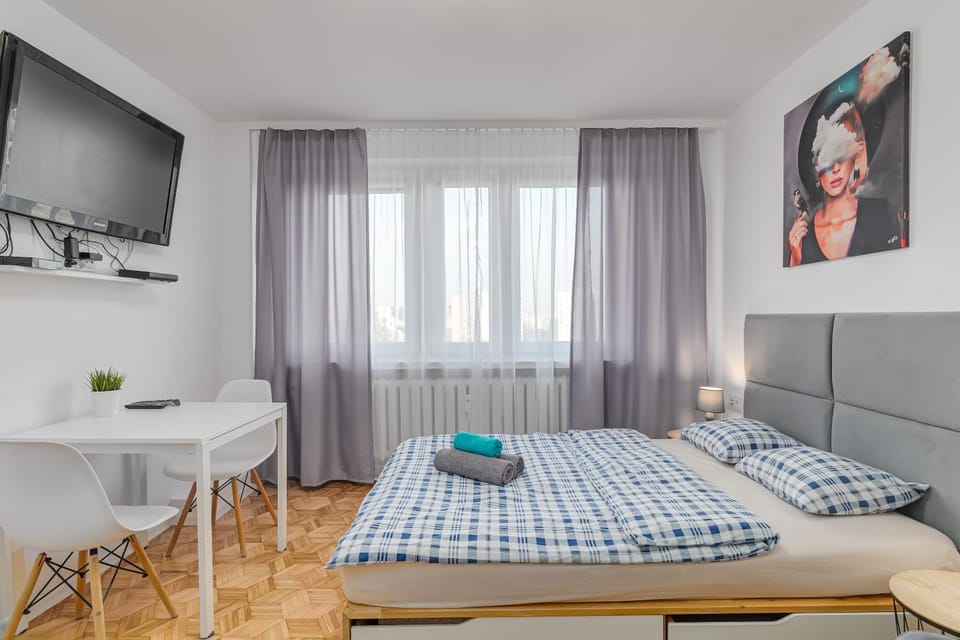 Bed, TV and multimedia, Photo of the whole room