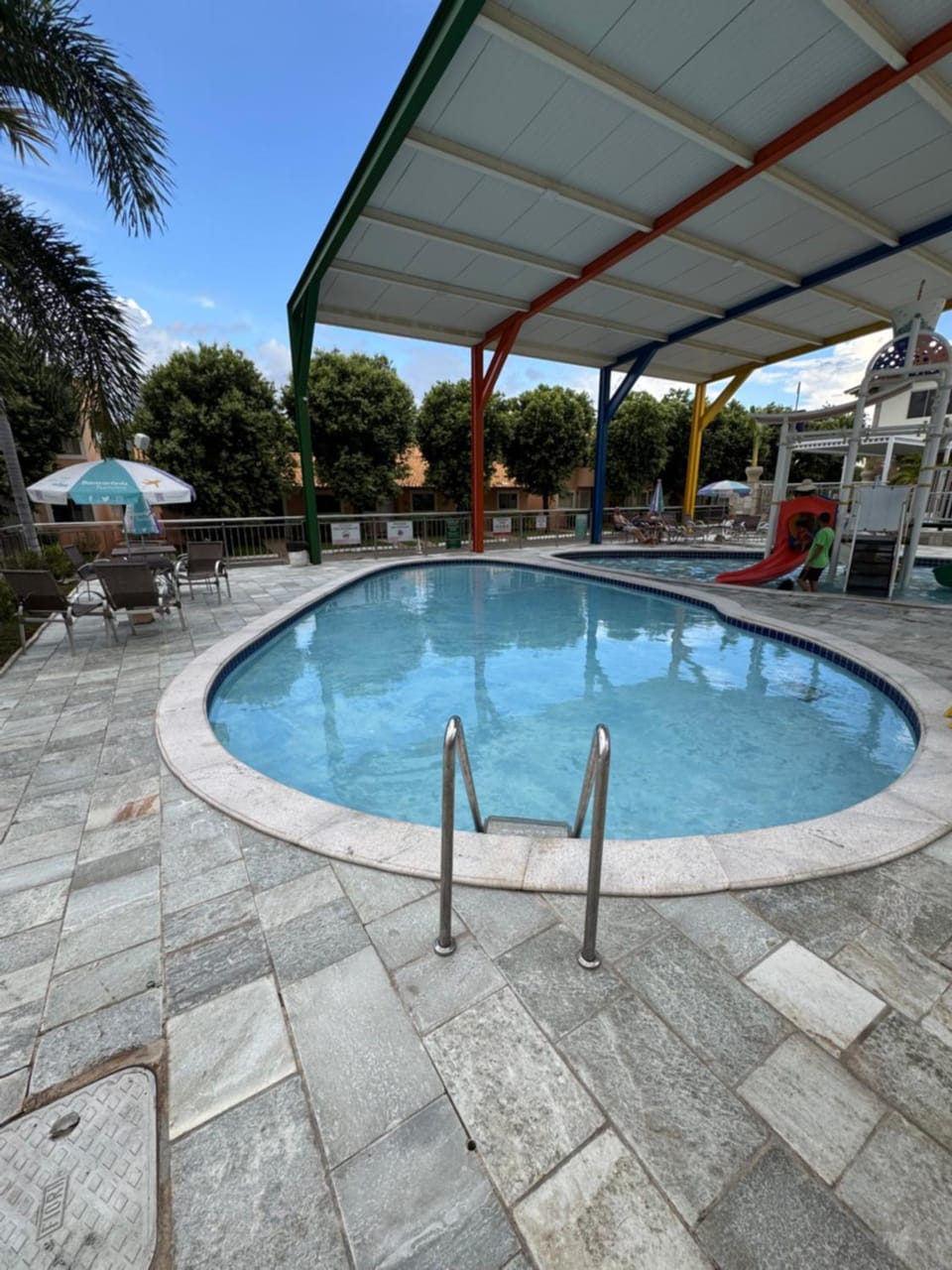Pool view, Swimming pool