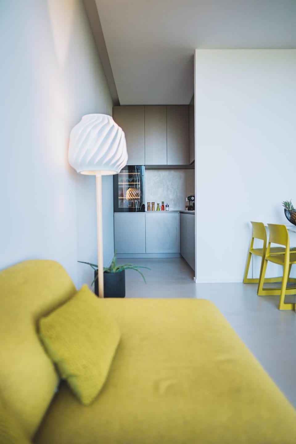 Kitchen or kitchenette, Living room, Photo of the whole room, Seating area