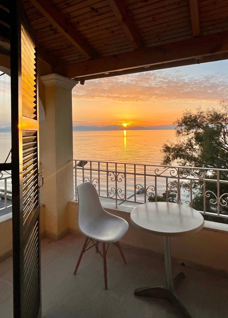 Balcony/Terrace, Sea view, Sunset
