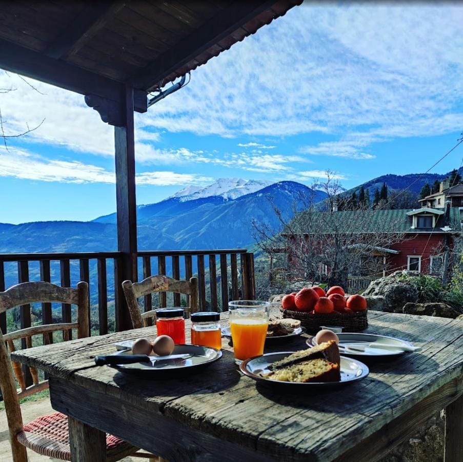 Balcony/Terrace, Mountain view, Mountain view, Breakfast