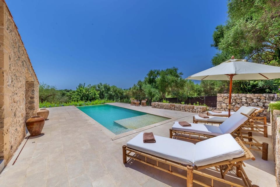 Garden, Balcony/Terrace, Pool view, sunbed