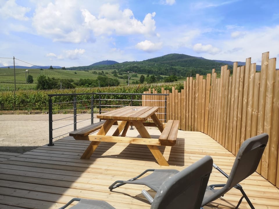 Patio, Day, Natural landscape, View (from property/room), Mountain view