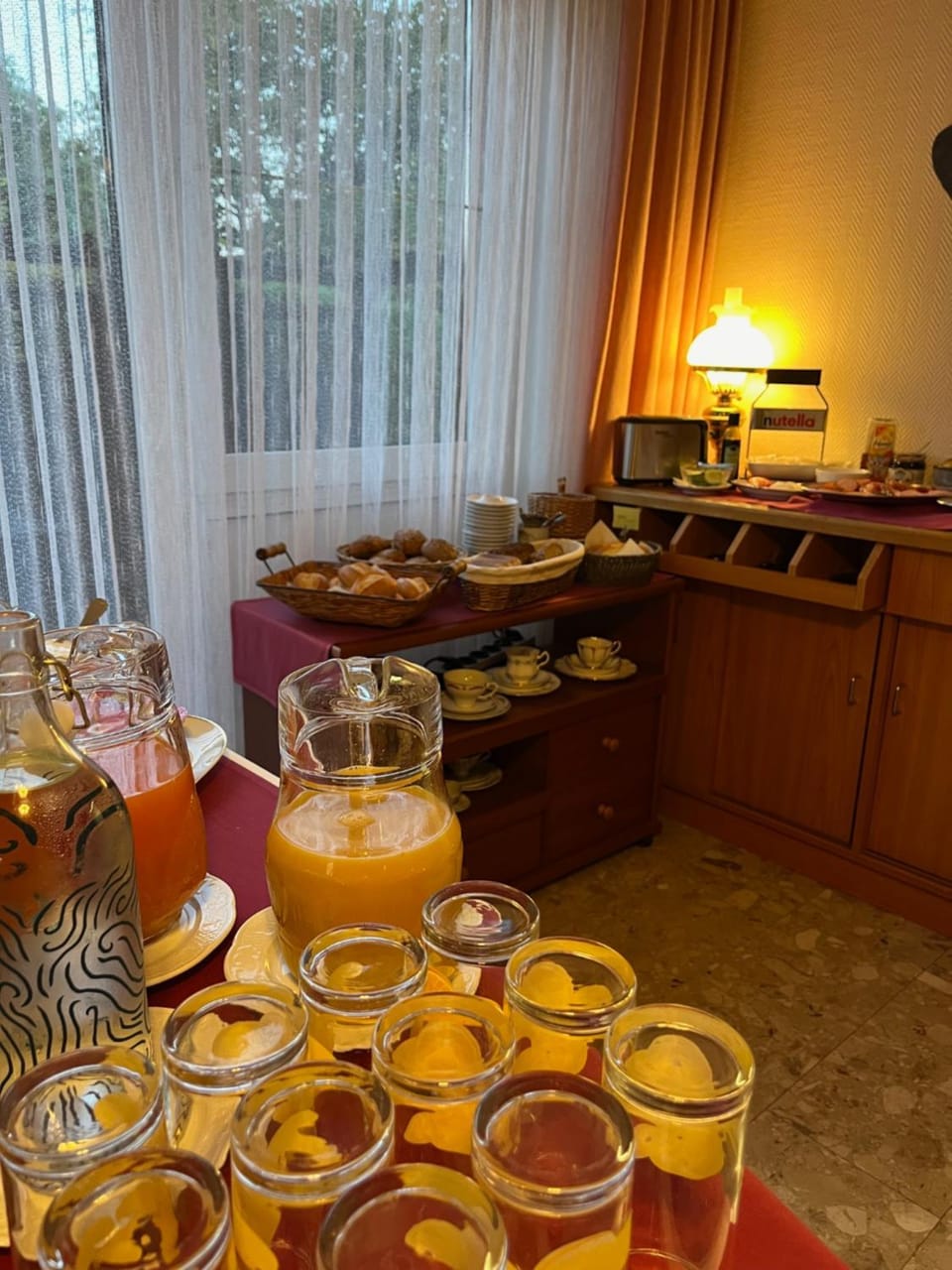 Buffet breakfast