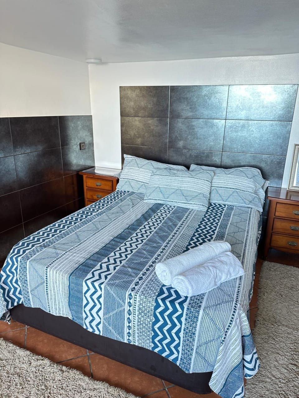 "Seaside Studio with Stunning Views in Belyounech Apartment in Tangier-Tétouan-Al Hoceima