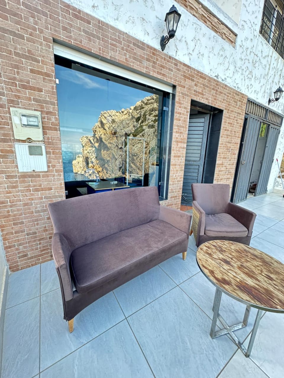 "Seaside Studio with Stunning Views in Belyounech Apartment in Tangier-Tétouan-Al Hoceima
