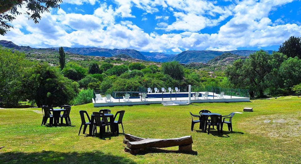 Natural landscape, Garden, Garden view, Mountain view, Pool view, River view, Swimming pool, sunbed