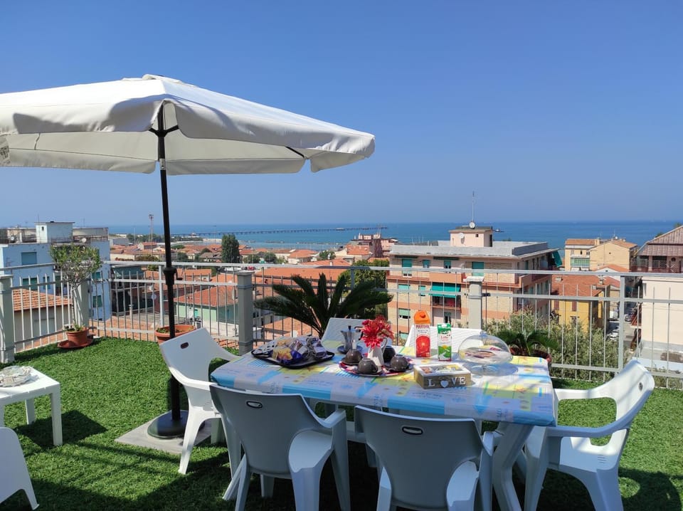 Balcony/Terrace, Sea view, Italian breakfast