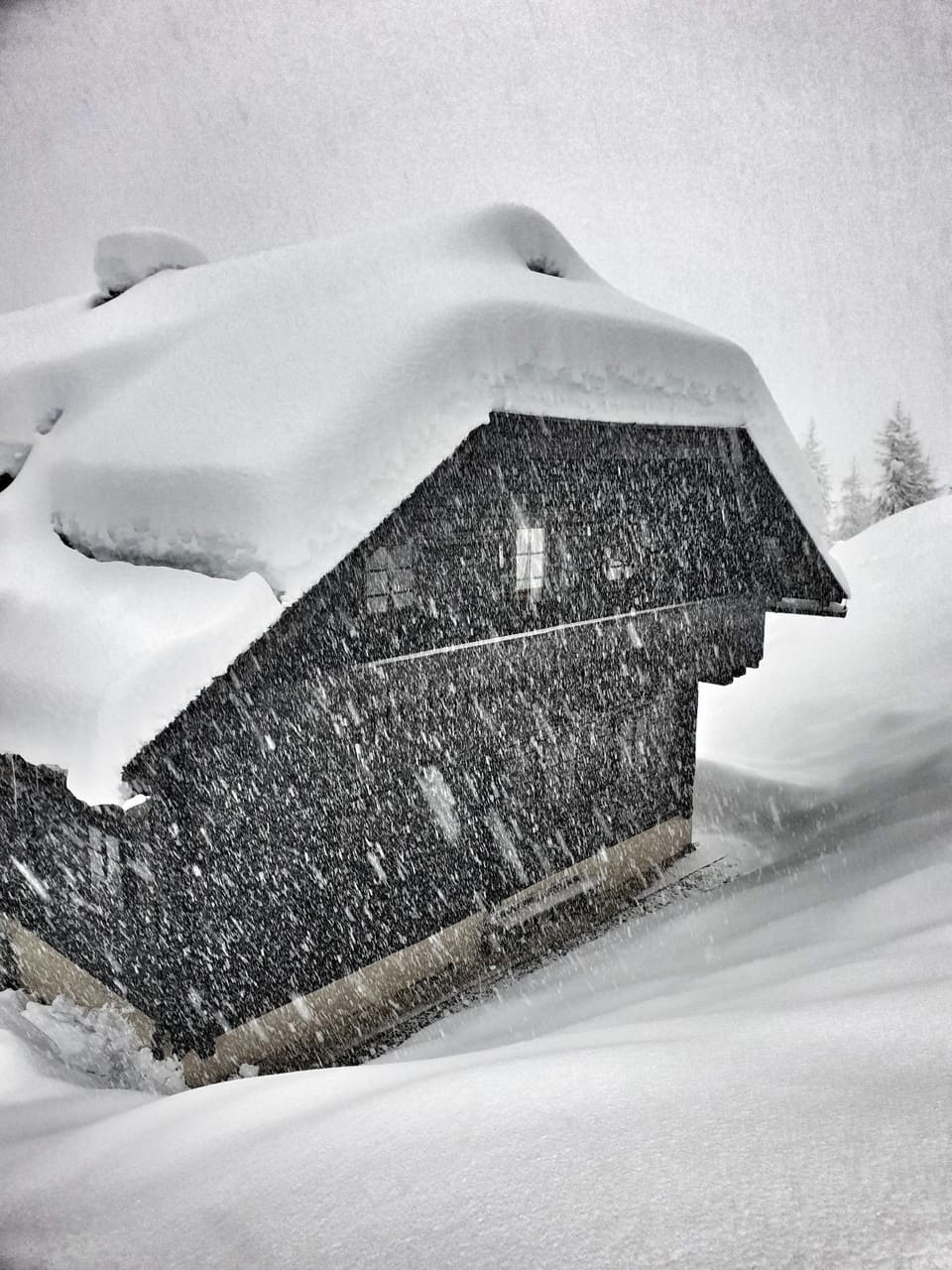 Property building, Winter