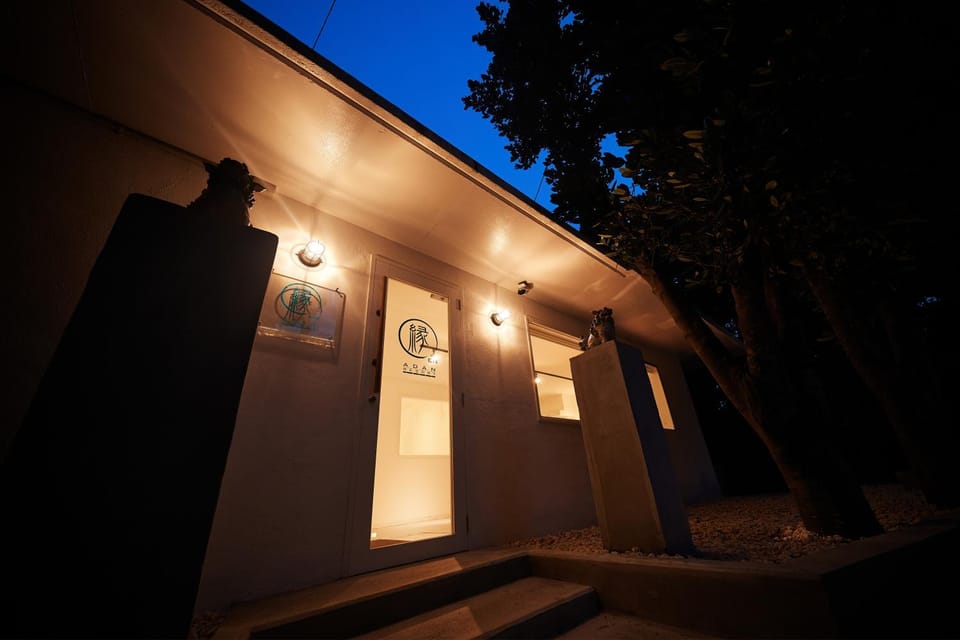 Facade/entrance, Night