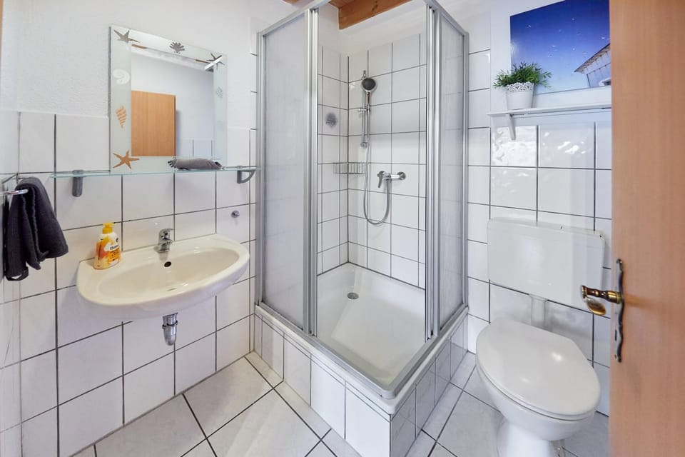 Shower, Toilet, Bathroom, Photo of the whole room