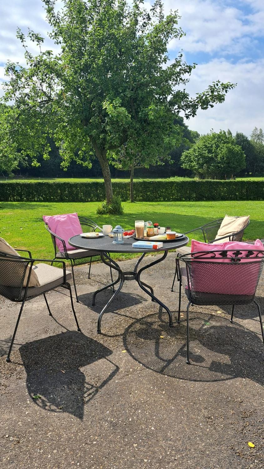 Spring, Day, Garden, Garden view