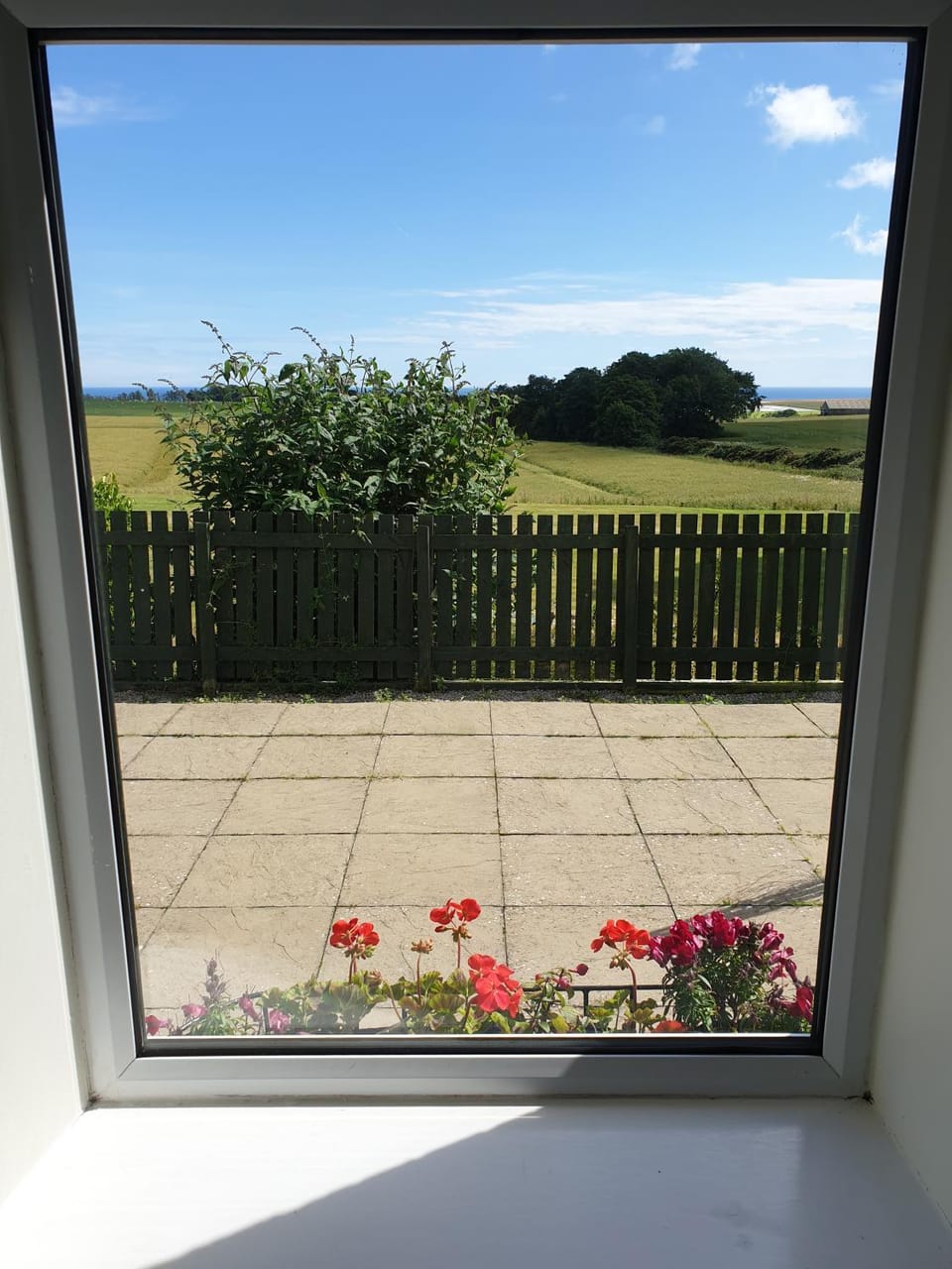 Patio, Garden, Balcony/Terrace, Living room, Garden view, Sea view