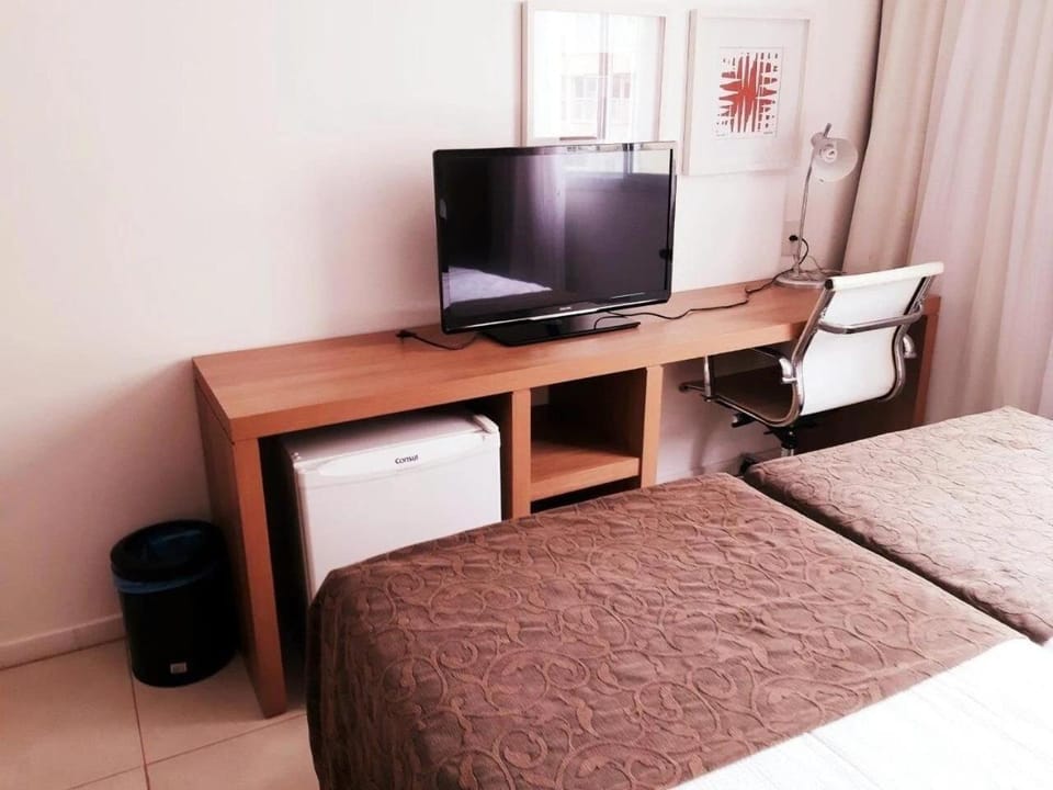 MELHOR Localização na Barra da Tijuca- Apartamento com Ar, wifi, microondas Apartment in Rio de Janeiro
